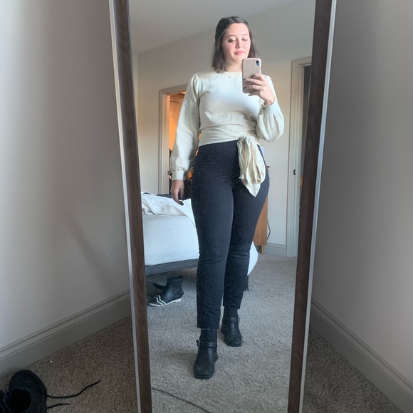 Everlane curvy side zip work pant Clearance